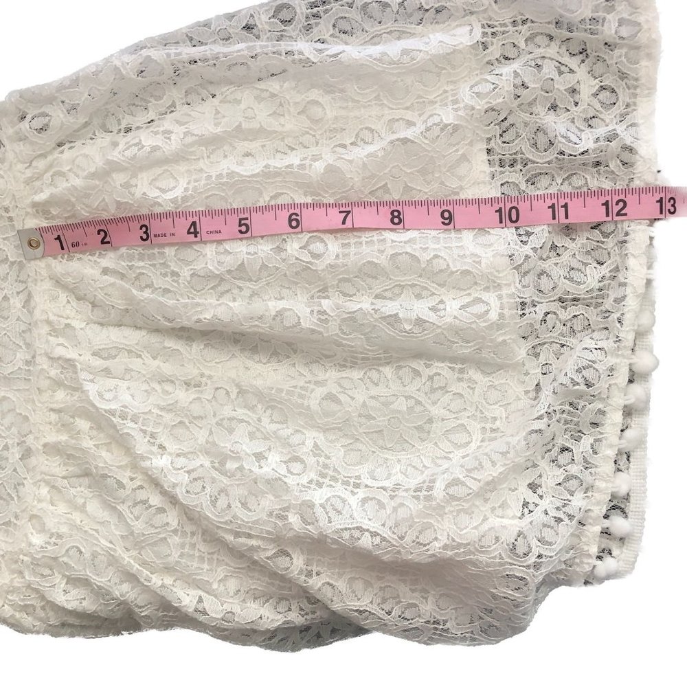 2 Bunnies Ivory Dress Vintage Sunflower Lace Design Cottagecore Size 3T - Picture 10 of 16